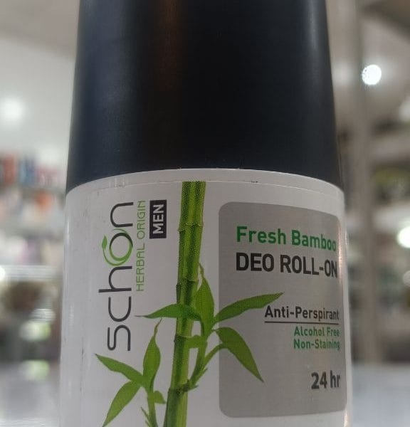 مام ضدتعریق مردانه شون مدل Fresh Bamboo | Schon Men Fresh Bamboo Deodorant Roll‑On