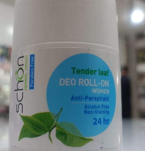 مام ضدتعریق زنانه شون مدل Tender Leaf | Schon Tender Leaf Women Deodorant Roll‑On