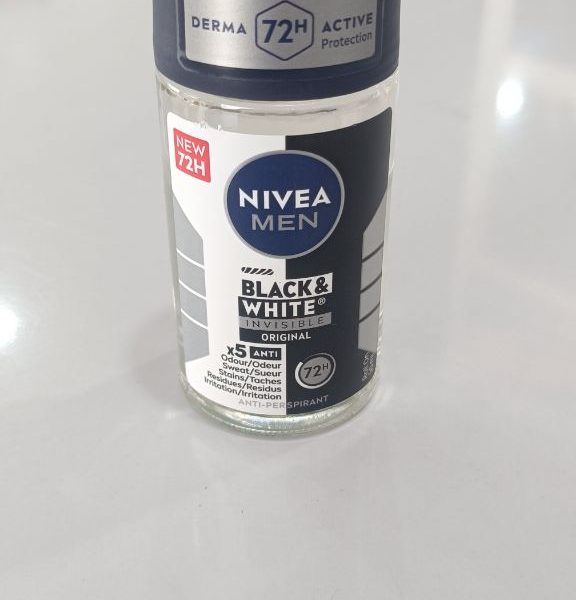 مام ضدتعریق مردانه نیوآ مدل Black & White Invisible