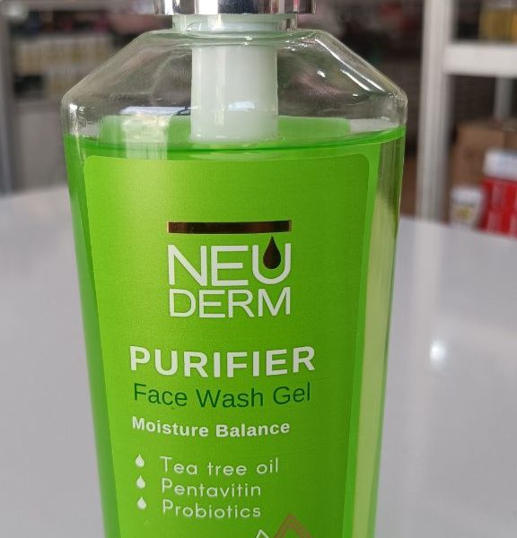 ژل شستشوی صورت نئودرم مدل Purifier — مخصوص پوست چرب neuderm