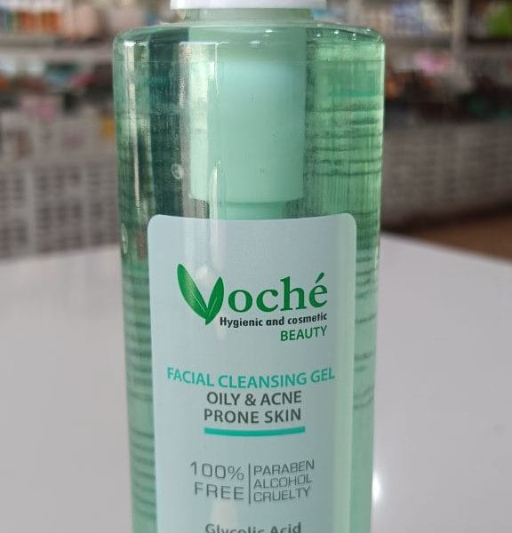 ژل شستشوی صورت وچه مخصوص پوست چرب و مستعد آکنه | Voche Purifying Cleansing Gel for Oily & Acne-Prone Skin