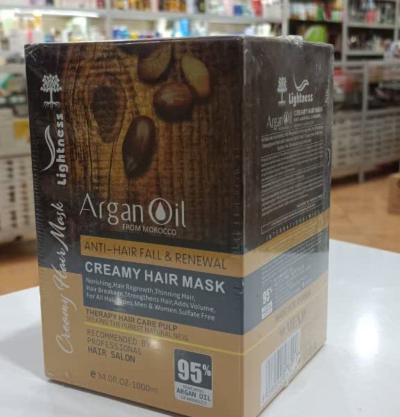 ماسک موی کرمی آرگان لایتنس (Lightness Argan Oil Creamy Hair Mask)