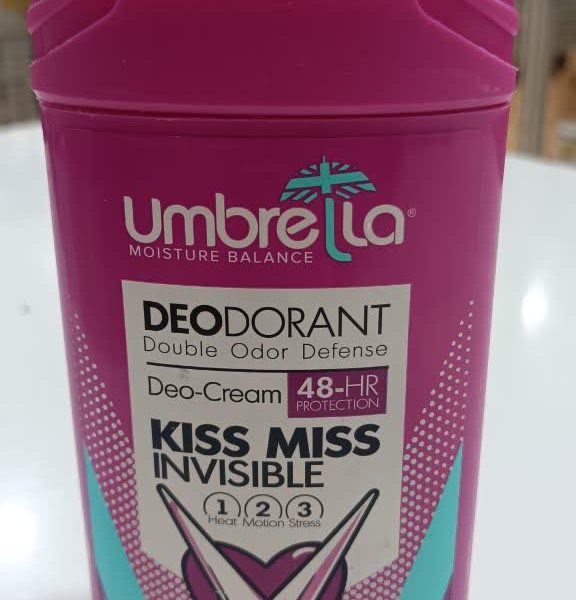 مام ئودورانت کرمی زنانه‌ی Umbrella مدل Kiss Miss Invisible