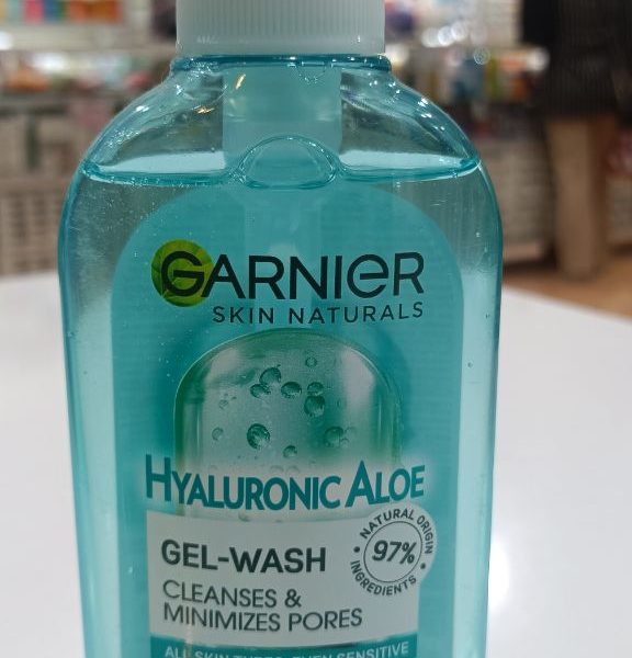 ژل شستشوی گارنیر garnier. آبرسان با هیالورونیک اسید — مناسب انواع پوست (حتی حساس)