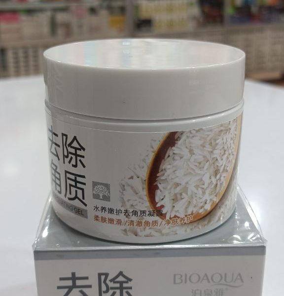 ژل لایه‌بردار (پیلینگ) برنج — روشن‌کننده و شفاف‌کننده  .BIOAQU.A