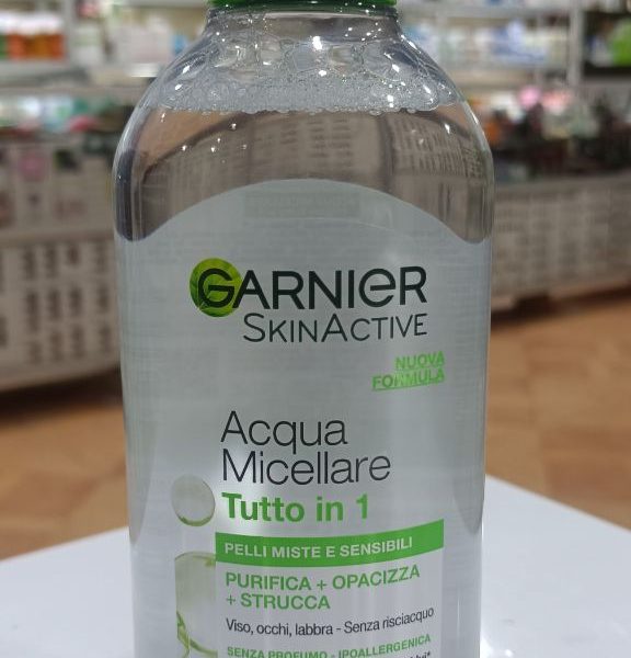 محلول پاک‌کننده آرایش — مخصوص پوست مختلط، چرب و حساس   Garnie,r Micellar Water