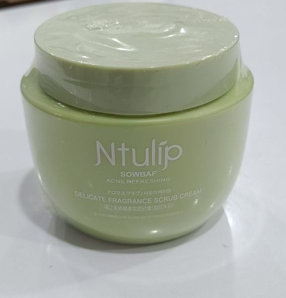 (کرم اسکراب ضدجوش) لایه‌بردار و طراوت‌بخش پوست مستعد آکنه ntulip