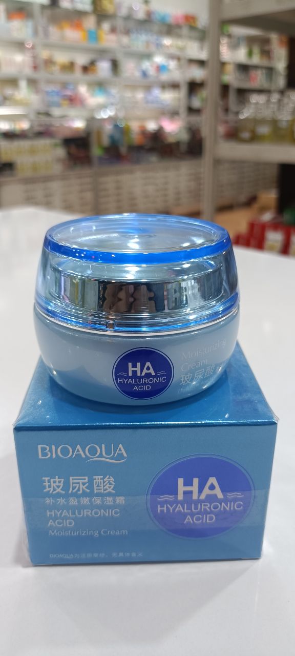 کرم هیالورونیک اسید | B.I.O.A.Q.U.A مرطوب‌کننده پوست، ضد خشکی و نرم‌کننده قوی اصل