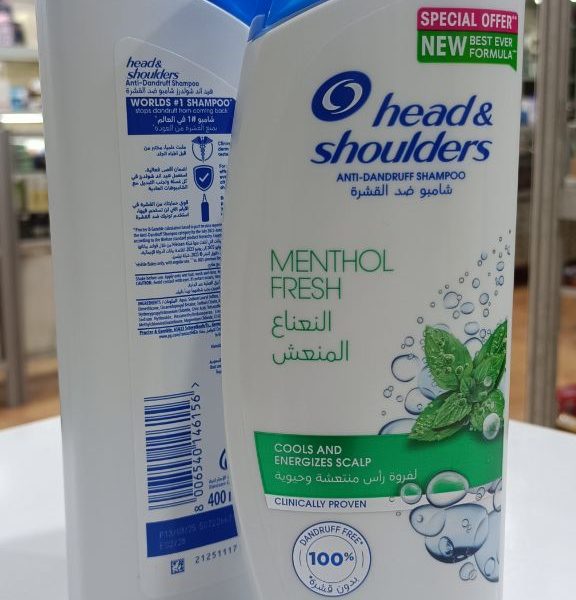 شامپو هد اند شولدرز منتول فرش | خنکی و پاکی بی‌نهایت Head & Shoulders