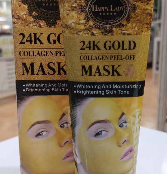 ماسک طلا 24K کلاژن پیل آف H.a.p.p.y L.a.d.y | لایه‌بردار + روشن‌کننده 100g – (اصل)