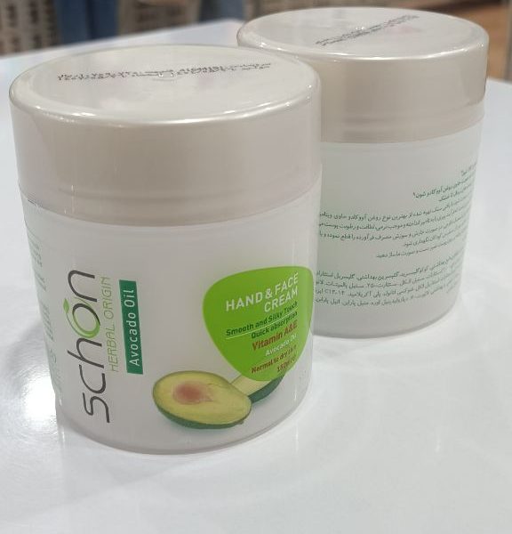 کرم دست و صورت آووکادو شون | پوست نرمال تا خشک schon