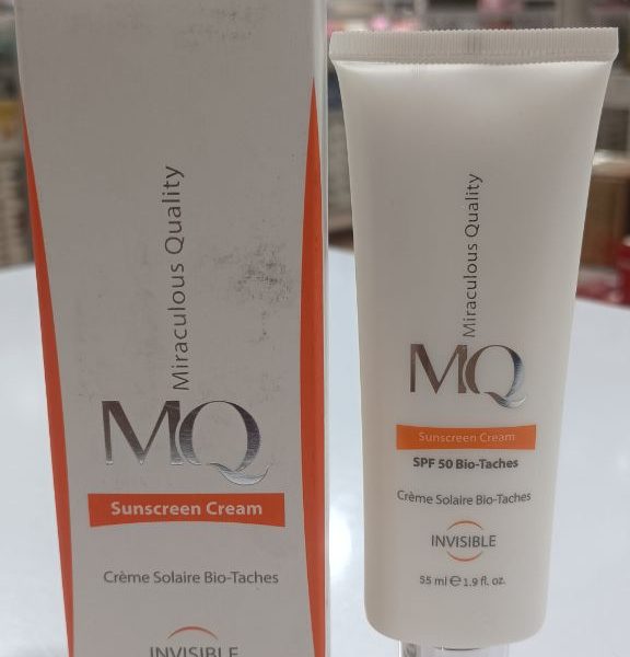 ضد آفتاب ضد لک MQ مدل Bio-Taches (بی‌رنگ SPF 50)