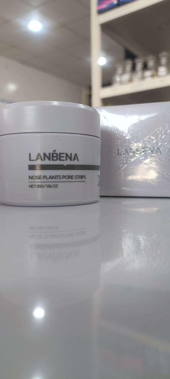 lanbena-nose-plants-pore-strips | ماسک پاککننده منافذ لانبنا اصل لیاناستور ماسک پاککننده منافذ لانبنا مدل Nose Plants Pore Strips اصل – Lanbena Nose Plants Pore Strips Original - Image 1