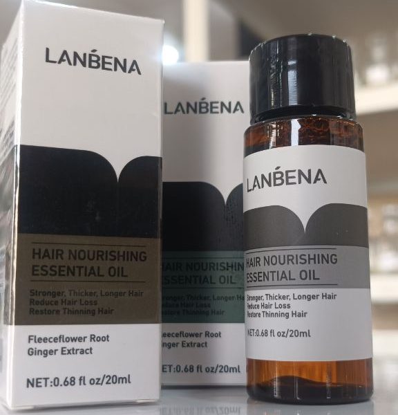 روغن تقویت مو لانبنا ۲۰ میلی‌لیتر اصل – Lanbena Hair Nourishing Essential Oil Original