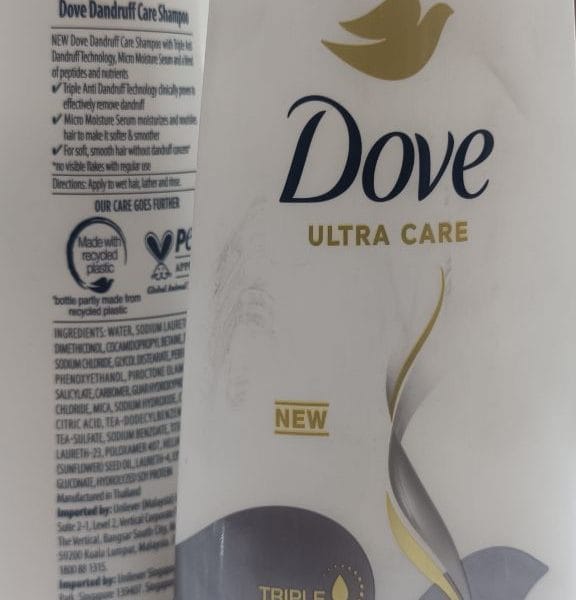 شامپو ضد شوره | D.o.v.e. Dandruff Care سه‌گانه ضد شوره Ultra Care اصل